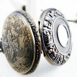 Constellation Pocket Watch Necklace